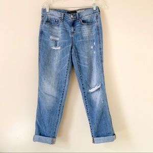 Aeropostale Boyfriend Factory Distressed J…